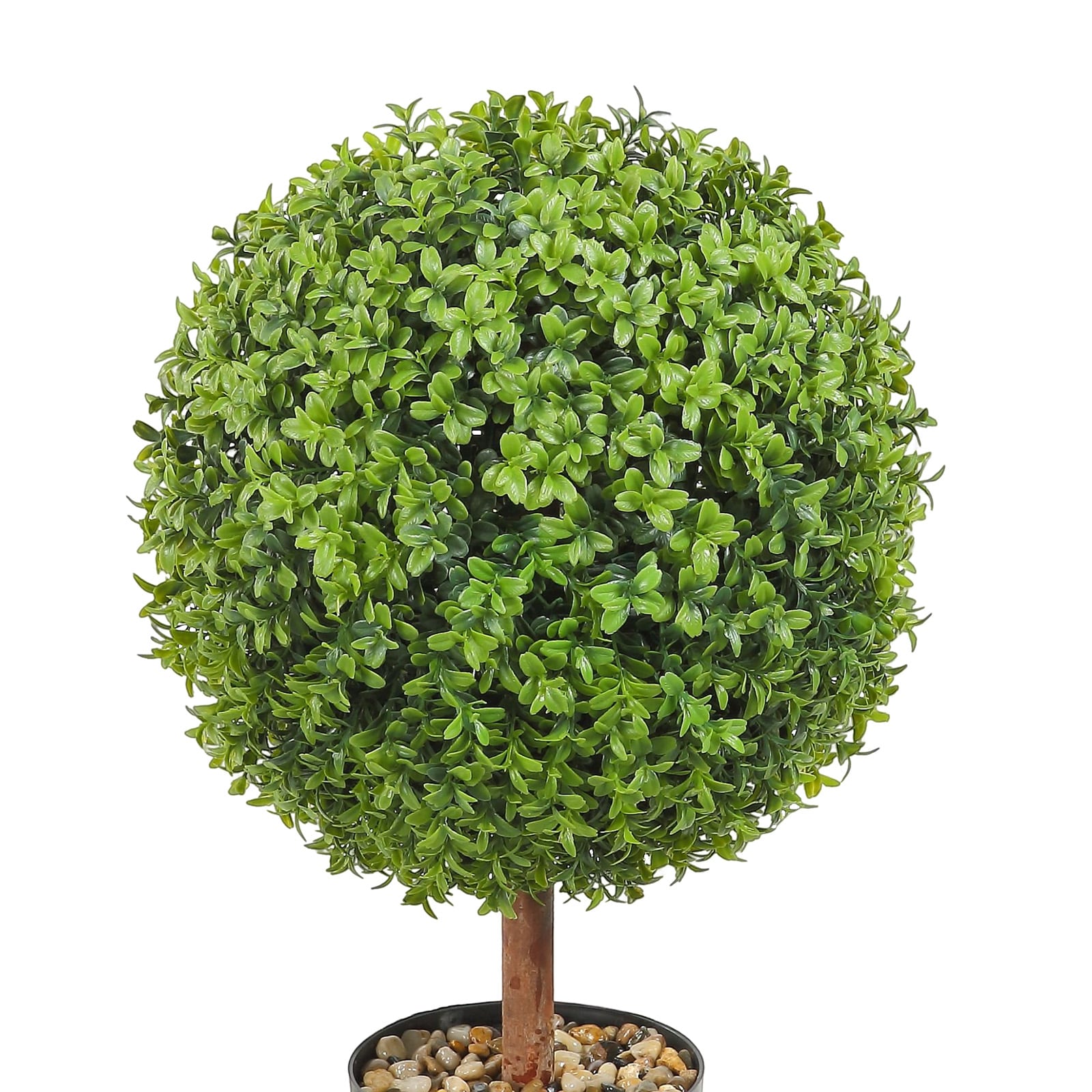 Artificial Boxwood Ball Topiary Set For Garden Decoration_voghion.com